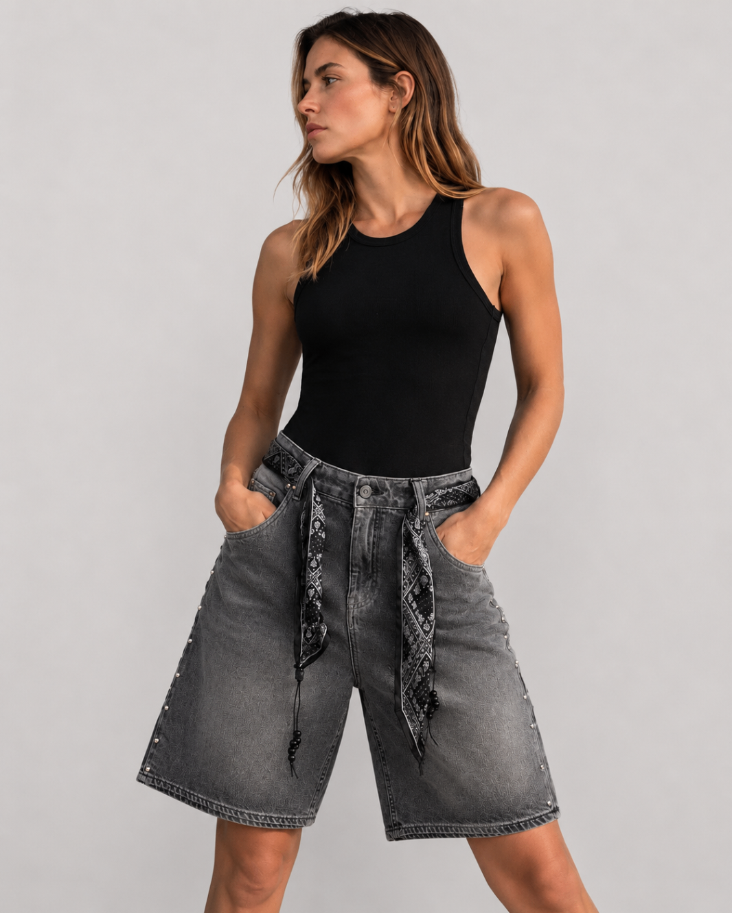 E-shop — Bermuda gris