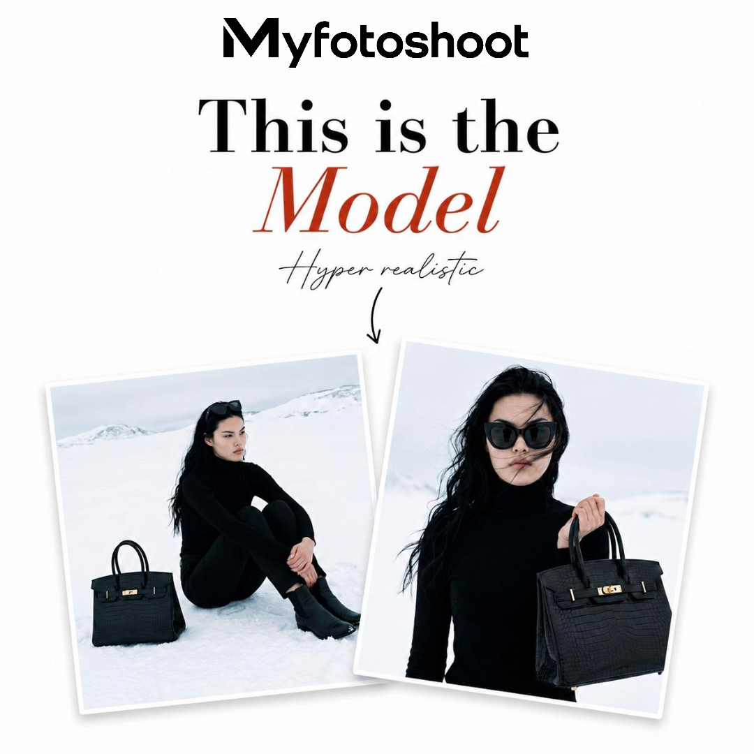 Modèle hyper réaliste MYFOTOSHOOT