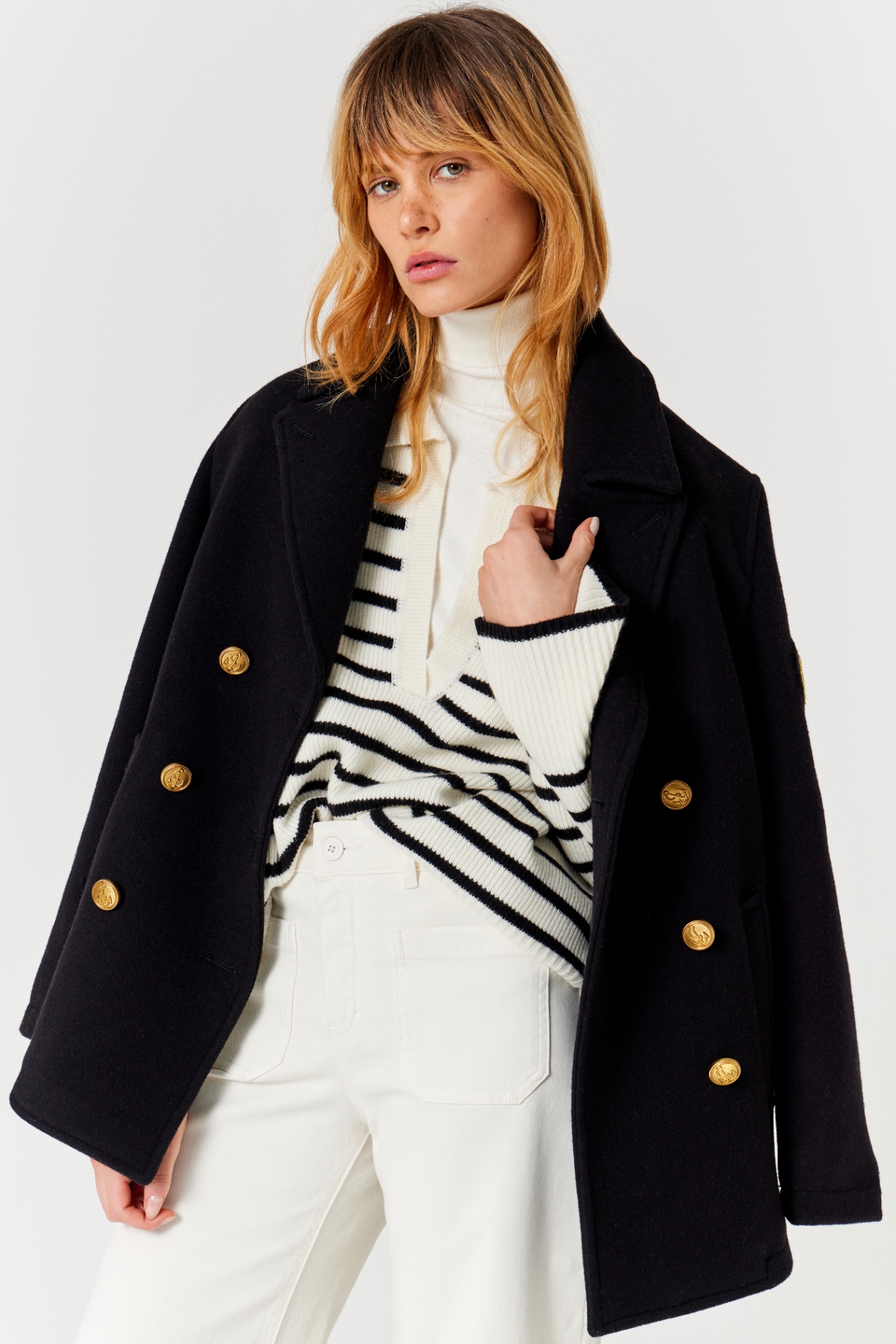 E-shop — Manteau marine