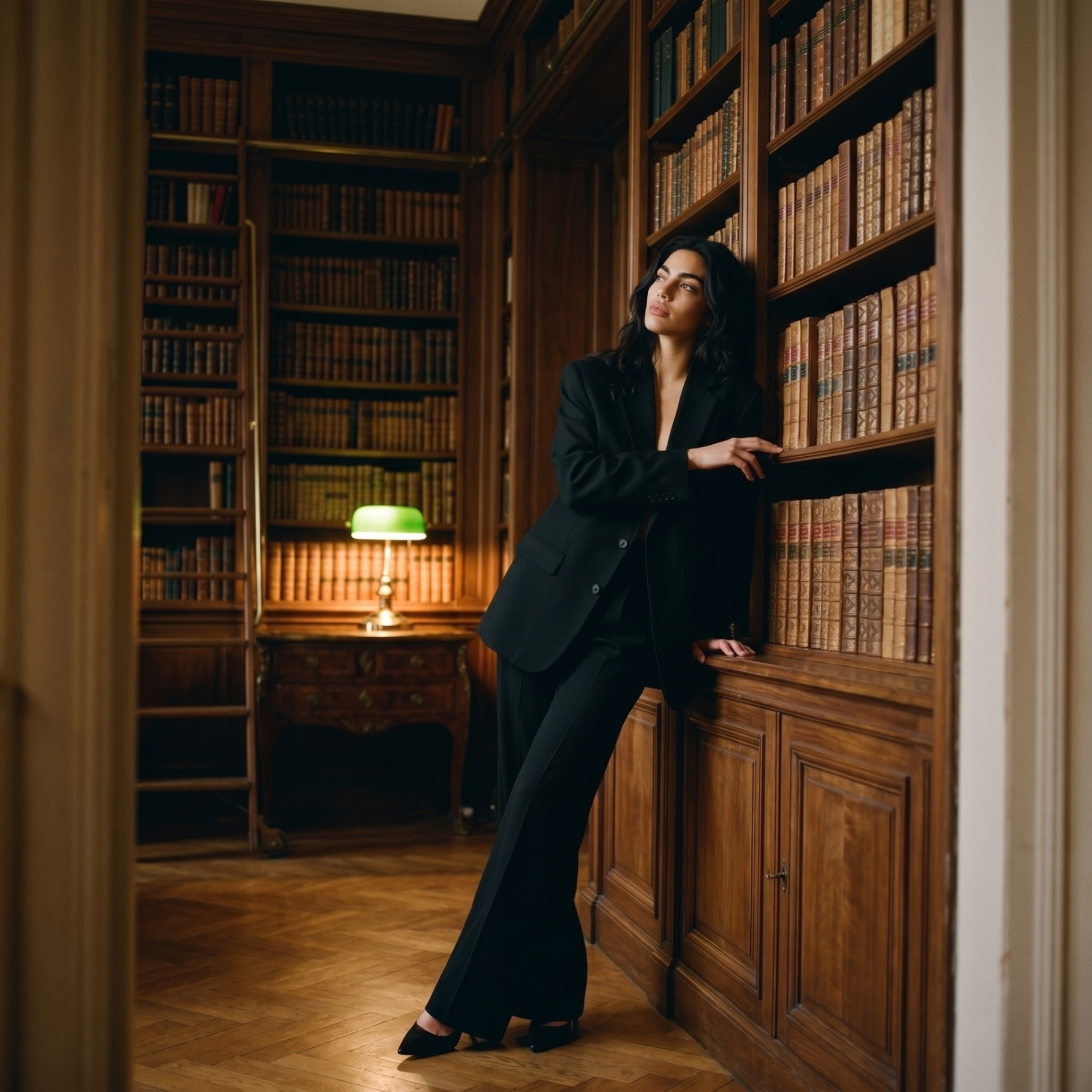 Look 04 — Bibliothèque